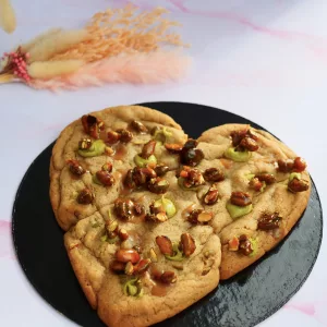 Cookie pistaches d'amour