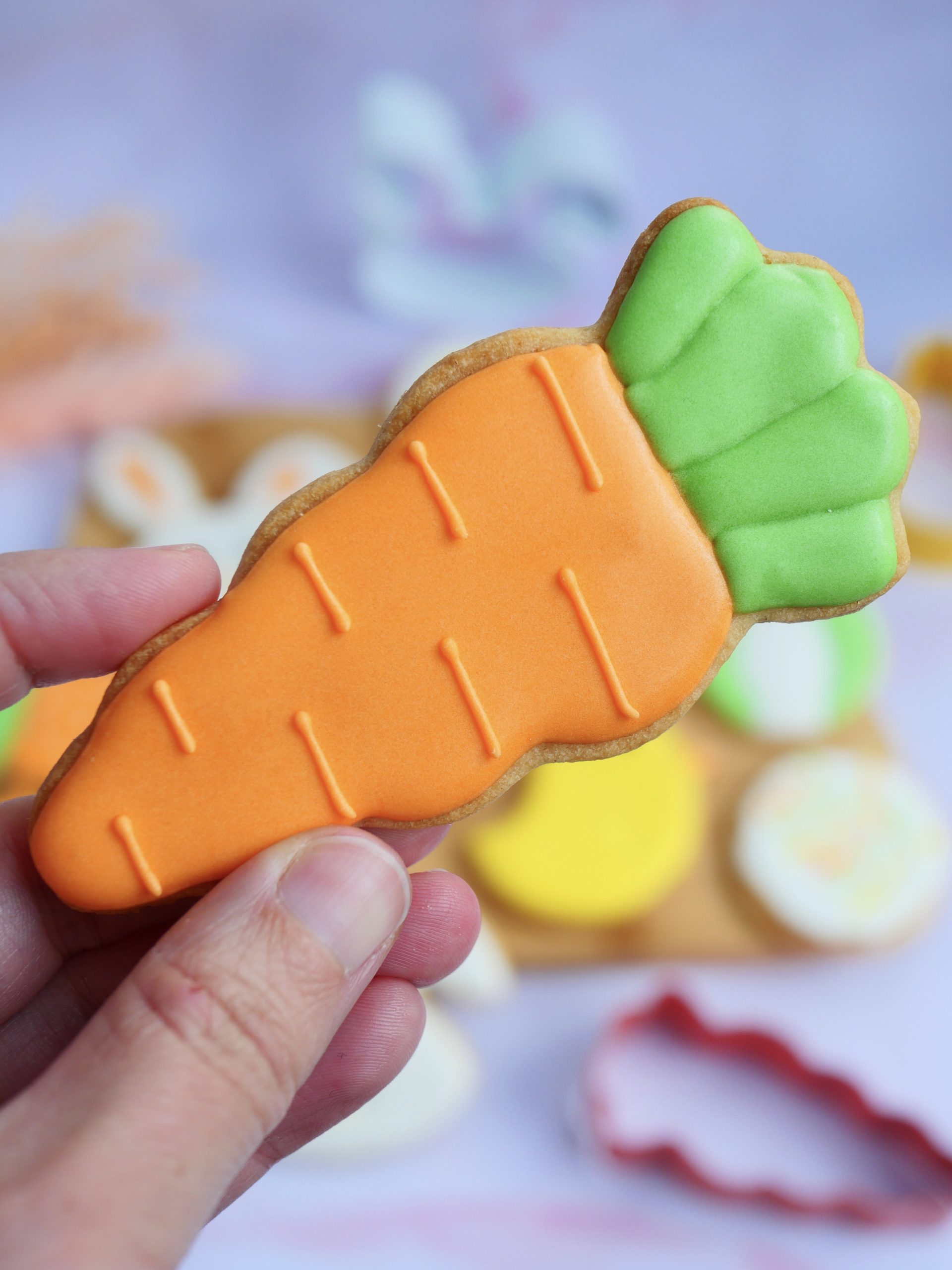 biscuit carotte à traits biscuit carotte à traits