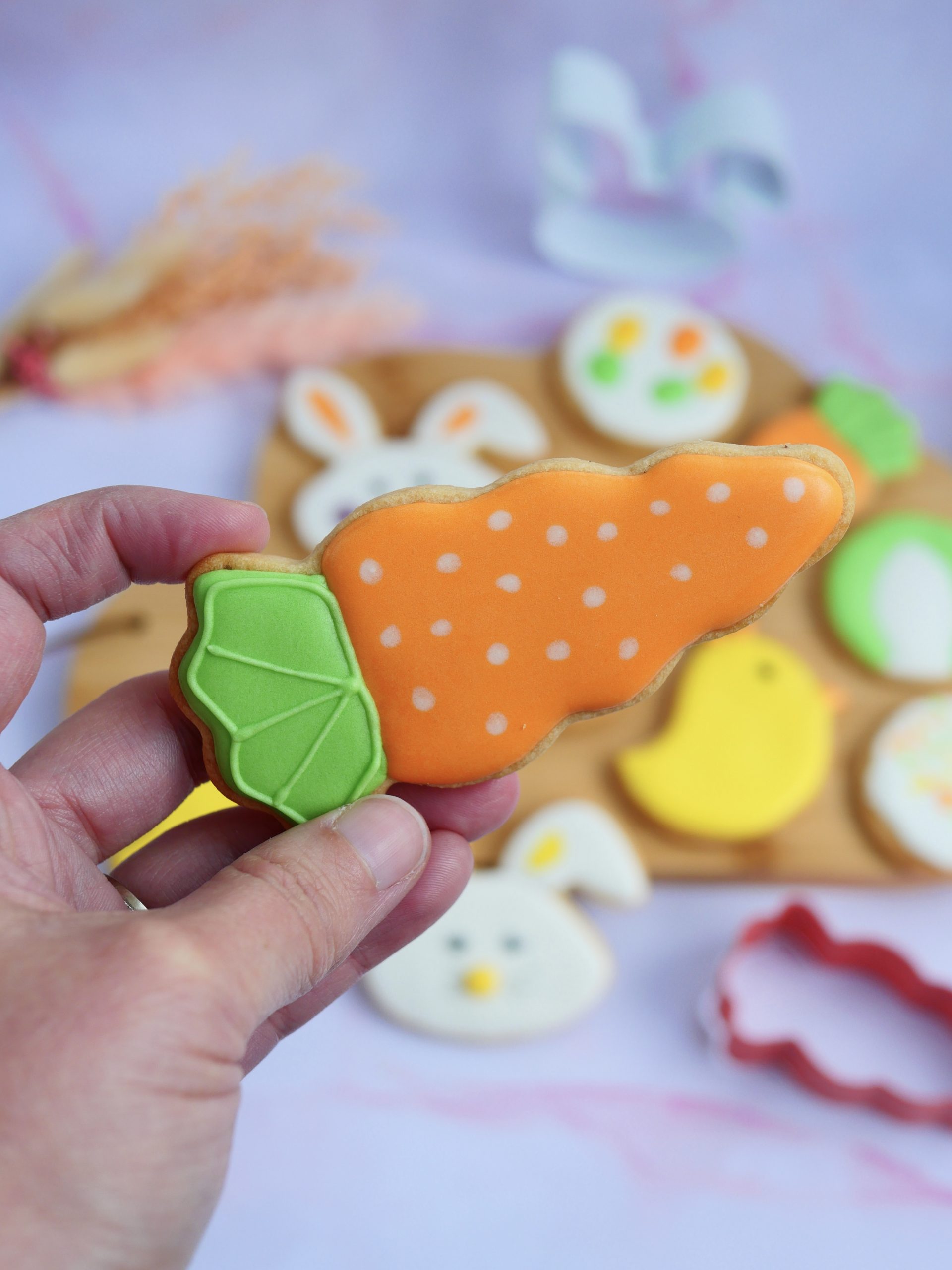 biscuit carotte à pois biscuit carotte à pois