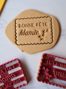 emporte-pièce bonne fête mamie - super beescuits