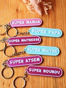 porte clé super - super beescuits