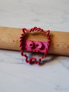 emporte pièce petit monstre - super beescuits