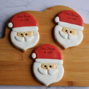 Biscuits marque place Père Noel