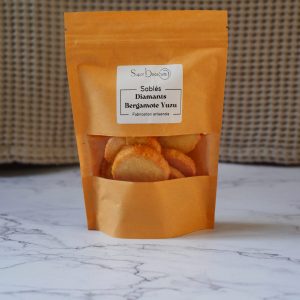 Sablés diamants bergamote yuzu