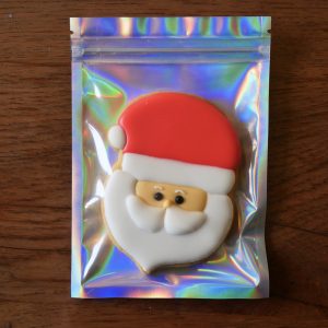 biscuit Père Noël marque place - superbeescuits