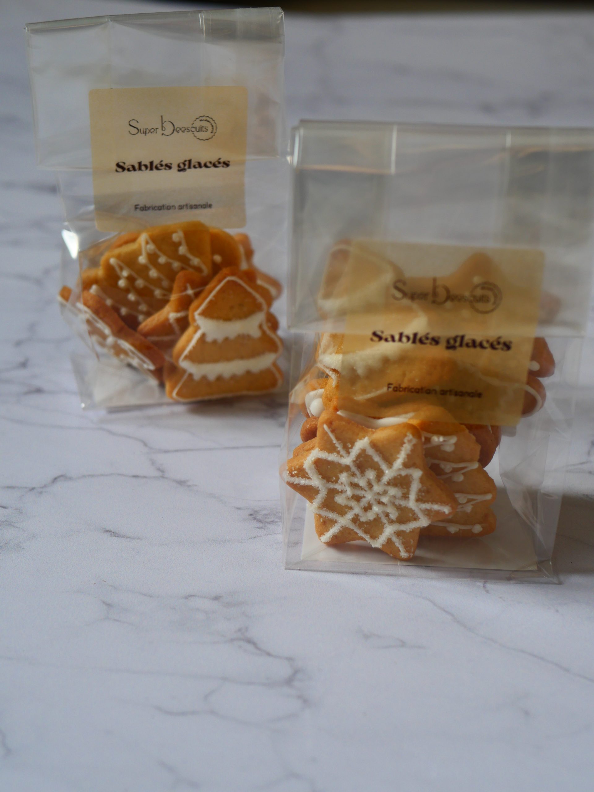 sables-decores-noel Sablés décorés de Noël - super beescuits