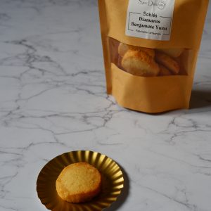 Sablés diamants bergamote yuzu