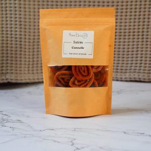 Sachet de sablés roulés à la cannelle