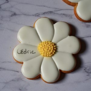 biscuits personnalisés marguerite