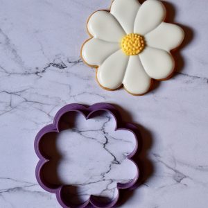 Biscuit décoré marguerite et son emporte pièce